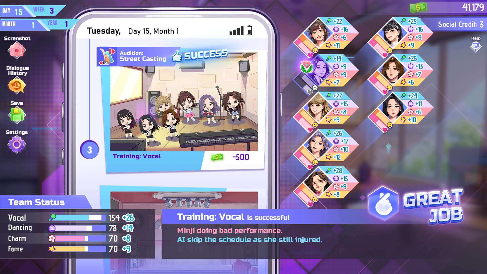 скриншоты K-pop Idol Stories: Road to Debut скачать игру для ПК Море Игр